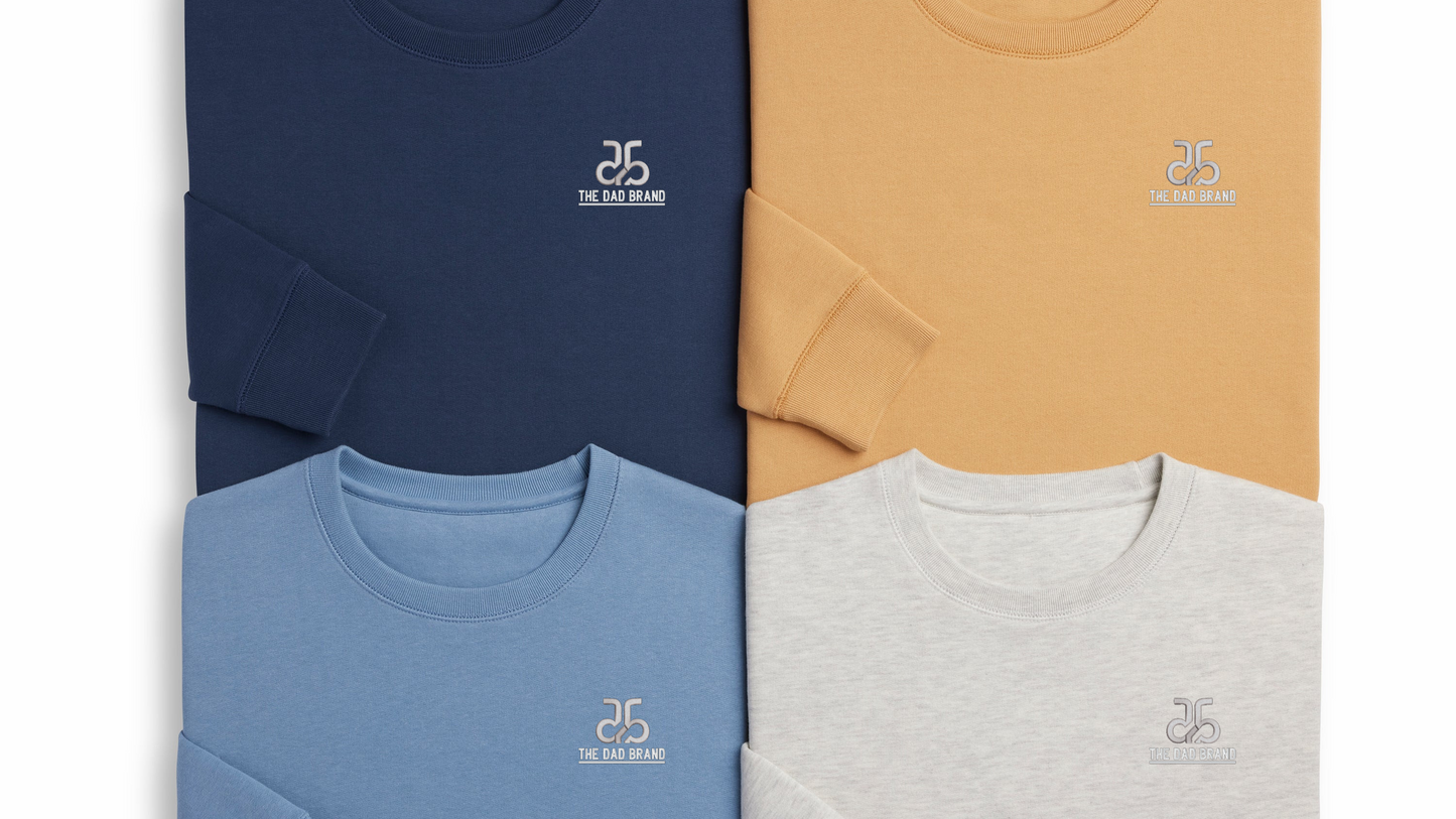 The Dad Brand Organic Cotton Crewneck Sweatshirt